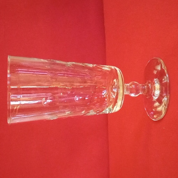 4 LIBBEY ICED TEA GLASSES, LOVELY PATTERN OF GLASS DOTS ON GLASS. - Picture 3 of 8